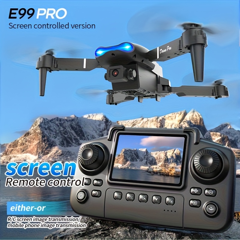 Rc Helicopter Case - E99 PRO MAX Katlanabilir Drone: Çift