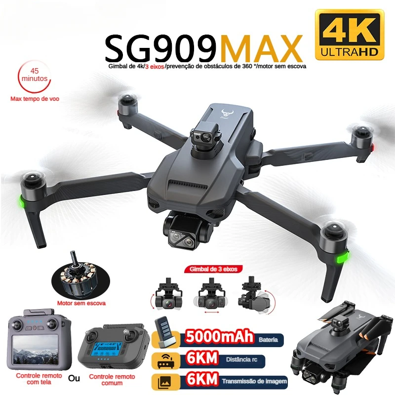 ZLL SG909 SG909MAX 4K Kameralı - Rc Helicopter Case incelemesi ve fiyatı